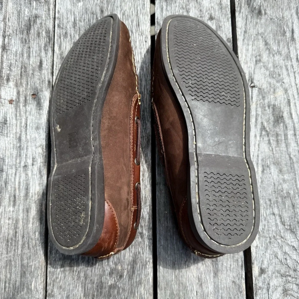 Hitchcock Men's Slip On‎ Loafers Size 9.5 Brown Suede